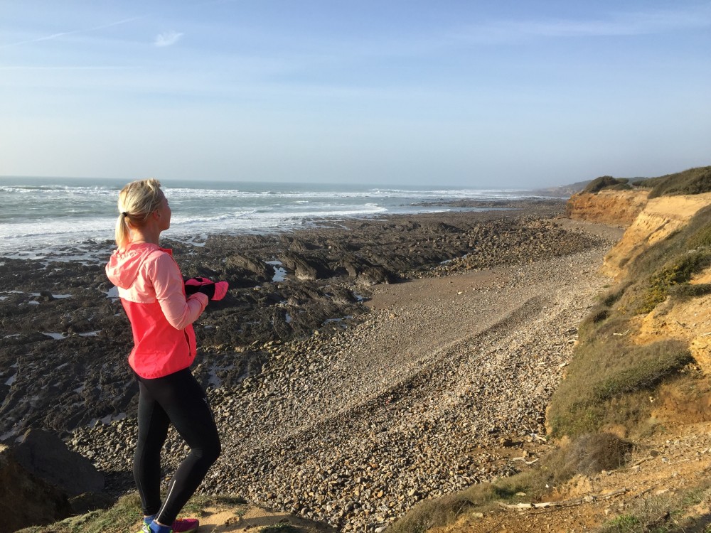 bucketlist hardlopen strand Frankrijk Vendee uitzicht mooi blog Nora